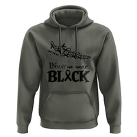 In May We Wear Black Hoodie Melanoma Support Family Gift