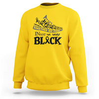 In May We Wear Black Sweatshirt Melanoma Support Family Gift