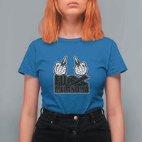 Fuck Melanoma T Shirt For Women Skeleton Hand Black Ribbon Awareness