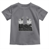 Fuck Melanoma Toddler T Shirt Skeleton Hand Black Ribbon Awareness