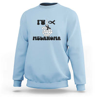 Fuck Melanoma Awareness Sweatshirt Skeleton Hand Ribbon Warrior Gift