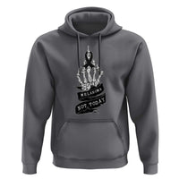Melanoma Fighter Not Today Hoodie Skin Cancer Awareness Gift