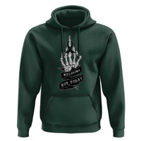 Melanoma Fighter Not Today Hoodie Skin Cancer Awareness Gift