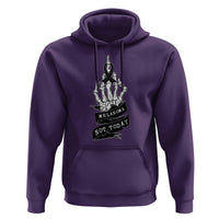 Melanoma Fighter Not Today Hoodie Skin Cancer Awareness Gift