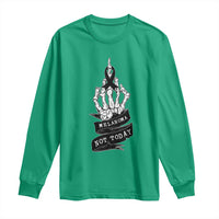 Melanoma Fighter Not Today Long Sleeve Shirt Skin Cancer Awareness Gift