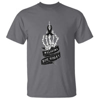Melanoma Fighter Not Today T Shirt Skin Cancer Awareness Gift