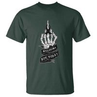Melanoma Fighter Not Today T Shirt Skin Cancer Awareness Gift