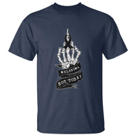 Melanoma Fighter Not Today T Shirt Skin Cancer Awareness Gift