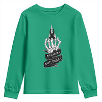 Melanoma Fighter Not Today Youth Sweatshirt Skin Cancer Awareness Gift