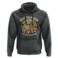 Funny Melanoma Cancer Awareness Graphic Hoodie Save Your Skin