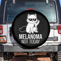 Melanoma Fighter Cat Spare Tire Cover Not Today Skin Cancer Awareness