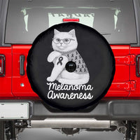 British Shorthair Skin Cancer Awareness Spare Tire Cover Melanoma Fighter Cat Gift