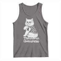 British Shorthair Skin Cancer Awareness Tank Top Melanoma Fighter Cat Gift