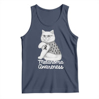 British Shorthair Skin Cancer Awareness Tank Top Melanoma Fighter Cat Gift