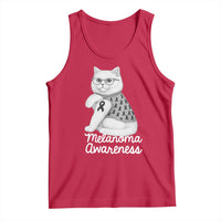 British Shorthair Skin Cancer Awareness Tank Top Melanoma Fighter Cat Gift