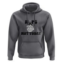 Melanoma Fighter Gift Hoodie Funny Skeleton Nope Not Today