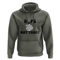 Melanoma Fighter Gift Hoodie Funny Skeleton Nope Not Today