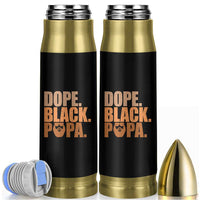 Dope Black Papa Bullet Tumbler Proud African American Fathers Day Gift