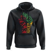 First Fathers Day Black Dad Hoodie New Dad Gift