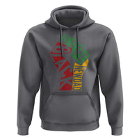 First Fathers Day Black Dad Hoodie New Dad Gift