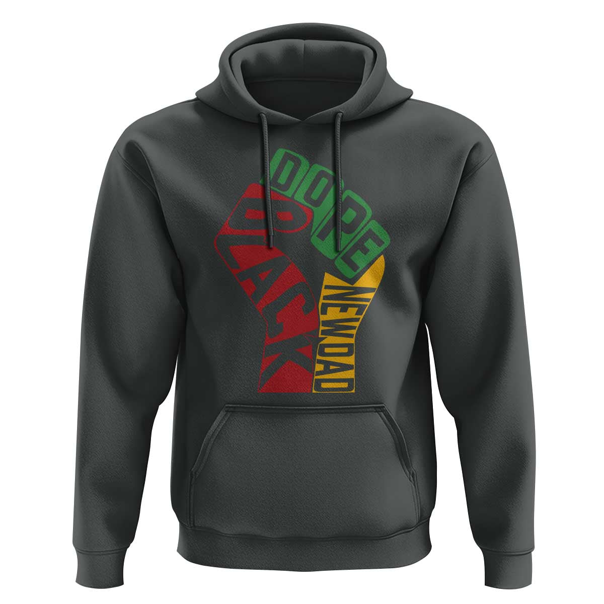 First Fathers Day Black Dad Hoodie New Dad Gift