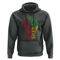 First Fathers Day Black Dad Hoodie New Dad Gift