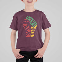 First Fathers Day Black Dad T Shirt For Kid New Dad Gift