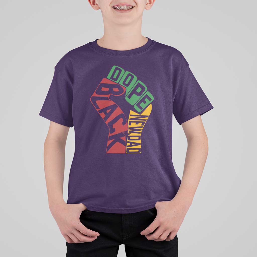 First Fathers Day Black Dad T Shirt For Kid New Dad Gift