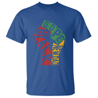 First Fathers Day Black Dad T Shirt New Dad Gift