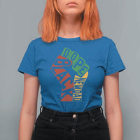 First Fathers Day Black Dad T Shirt For Women New Dad Gift
