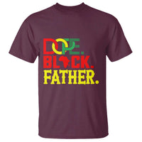 Dope Black Father T Shirt Proud Black Father Gift