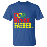 Dope Black Father T Shirt Proud Black Father Gift
