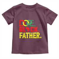 Dope Black Father Toddler T Shirt Proud Black Father Gift