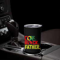 Dope Black Father Tumbler Cup Proud Black Father Gift