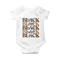 Father Leader Provider Protector King Baby Onesie Proud Black Dad Gift