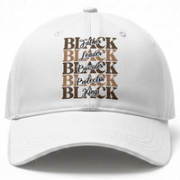 Father Leader Provider Protector King Baseball Cap Proud Black Dad Gift