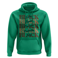 Father Leader Provider Protector King Hoodie Proud Black Dad Gift