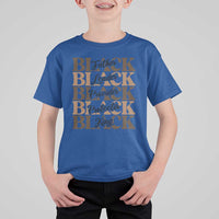 Father Leader Provider Protector King T Shirt For Kid Proud Black Dad Gift