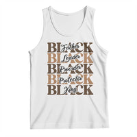 Father Leader Provider Protector King Tank Top Proud Black Dad Gift
