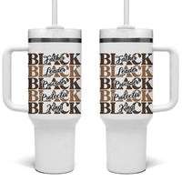 Father Leader Provider Protector King Tumbler With Handle Proud Black Dad Gift