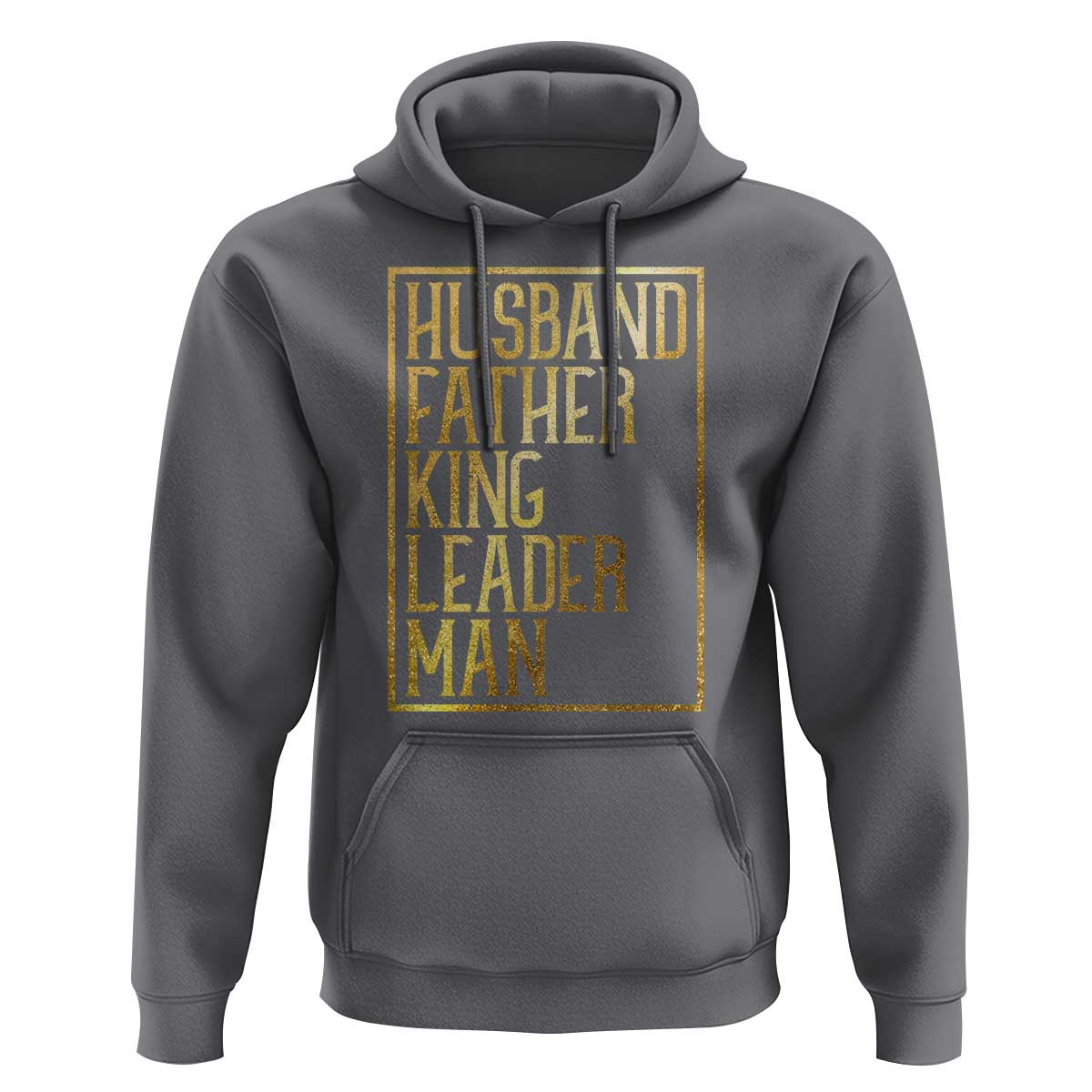 Husband Father King Leader Man Hoodie Proud Black Dad Gift