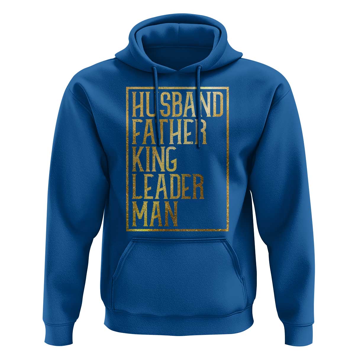 Husband Father King Leader Man Hoodie Proud Black Dad Gift
