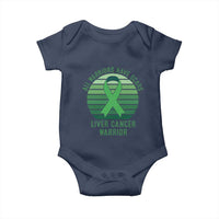 All Warriors Have Scars Liver Cancer Baby Onesie Green Ribbon Survivor Fighter Gift