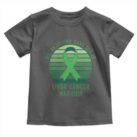 All Warriors Have Scars Liver Cancer Toddler T Shirt Green Ribbon Survivor Fighter Gift