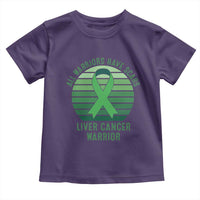All Warriors Have Scars Liver Cancer Toddler T Shirt Green Ribbon Survivor Fighter Gift
