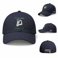 Liver Cancer Warrior Unbreakable Gift Baseball Cap Cancer Messed With The Wrong Girl