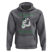 Liver Cancer Warrior Unbreakable Gift Hoodie Cancer Messed With The Wrong Girl