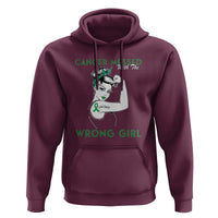 Liver Cancer Warrior Unbreakable Gift Hoodie Cancer Messed With The Wrong Girl