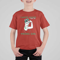 Liver Cancer Warrior Unbreakable Gift T Shirt For Kid Cancer Messed With The Wrong Girl