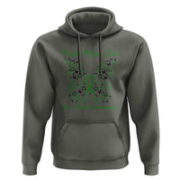 Faith Hope Love Liver Cancer Awareness Hoodie Butterfly Ribbon Floral Gift